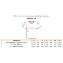 TEE SHIRT OVERSIZE - UNISEXE - SAGE