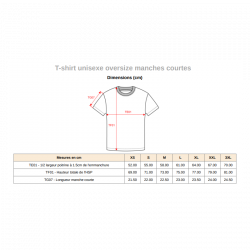 TEE SHIRT OVERSIZE - UNISEXE - COCONUT MILK