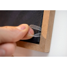 Toile personnalisée tendue sur cadre en bois