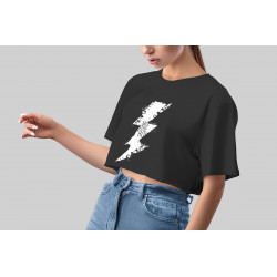 CROP TOP  "MOI ETRE ROI" - Femme